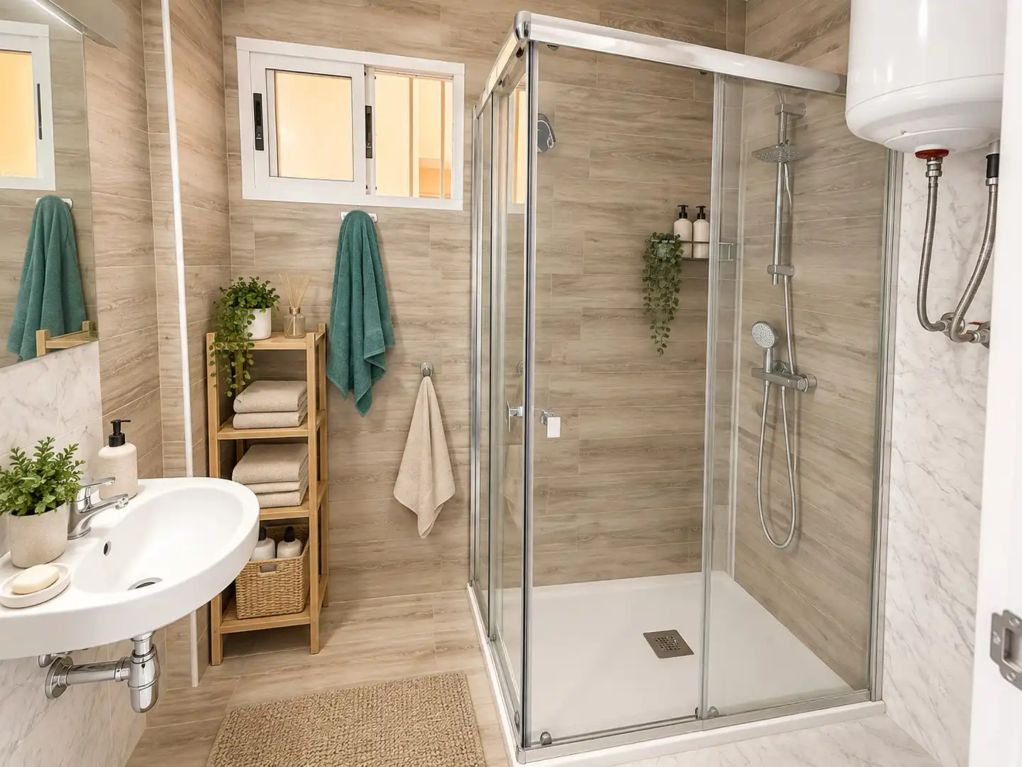 Badezimmer von Wohnungen zum Verkauf in Parque de la Paloma