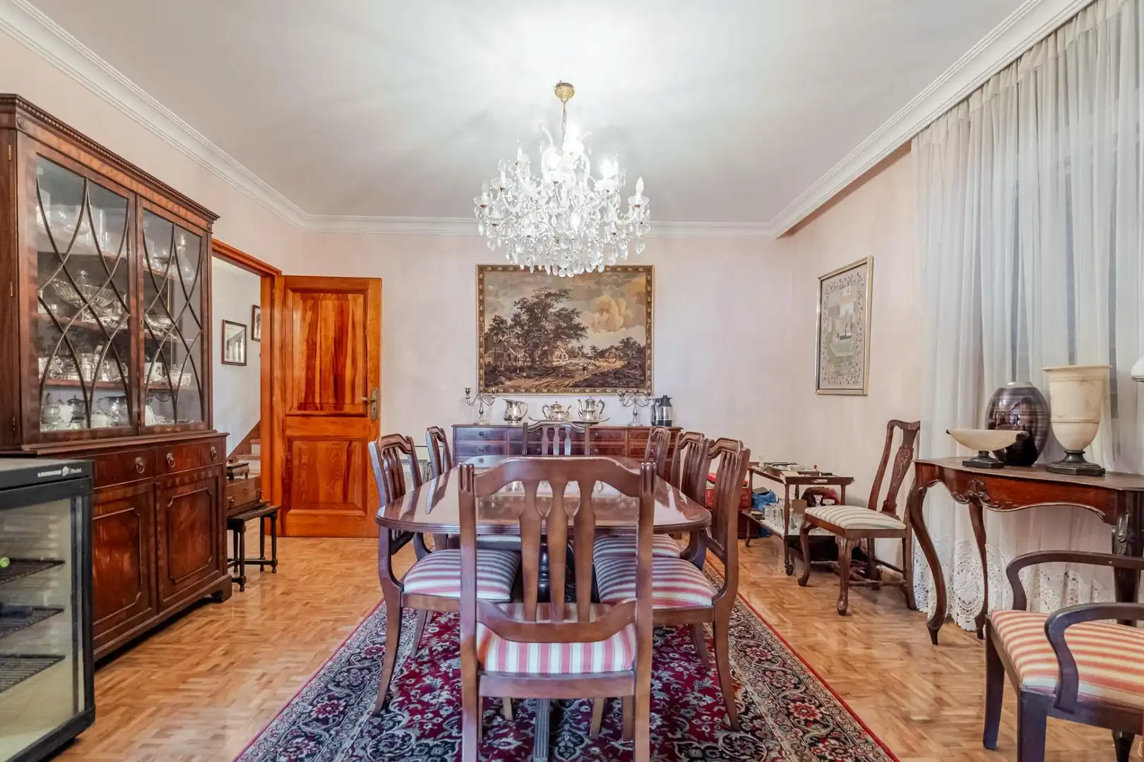 Menjador de Casa adosada en venda en Las Palmas de Gran Canaria amb Jardí privat, Parquet i Terrassa