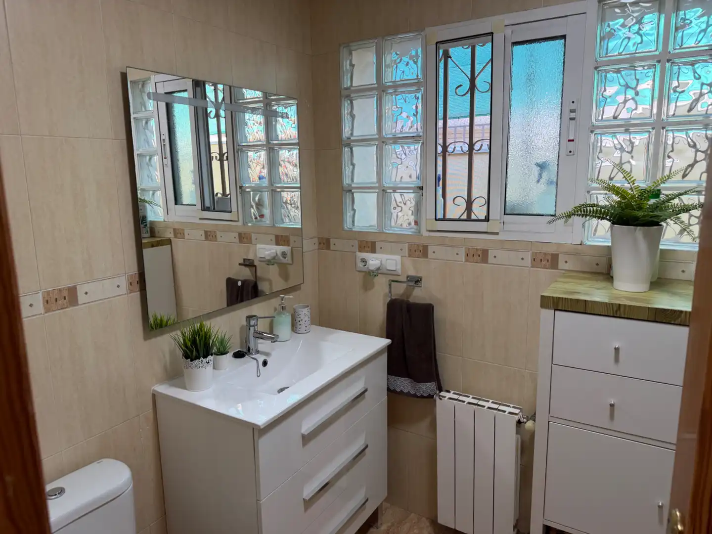 Bathroom of Houses for sale in Archena  with Air Conditioner, Parquet flooring and Furnished