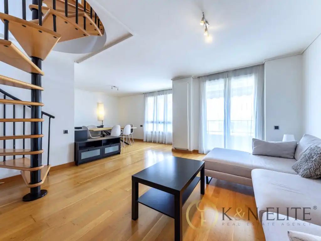 Sala de estar de Ático en venta en Alicante / Alacant con Aire acondicionado y Terraza