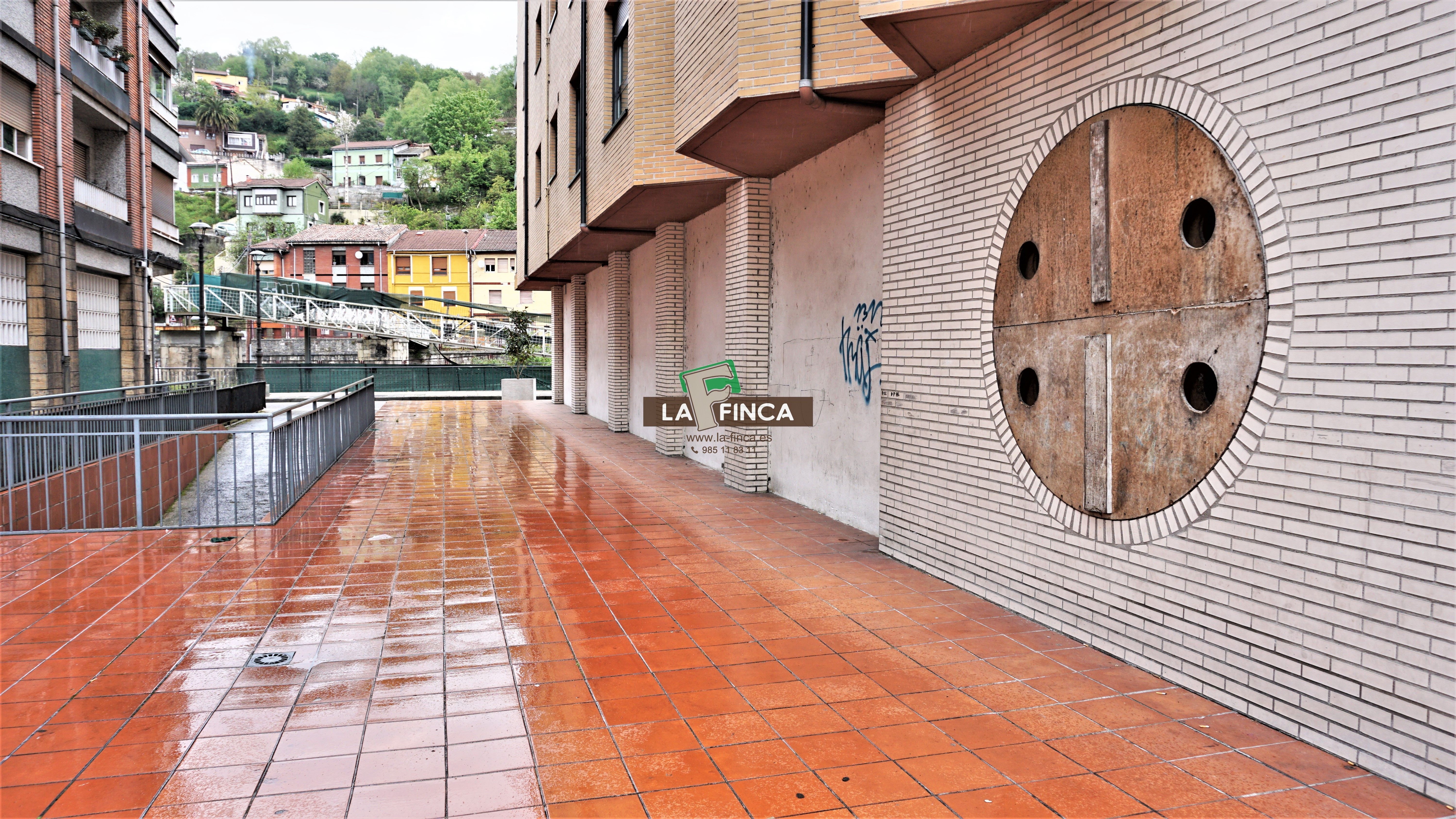Vista exterior de Local de lloguer en Langreo