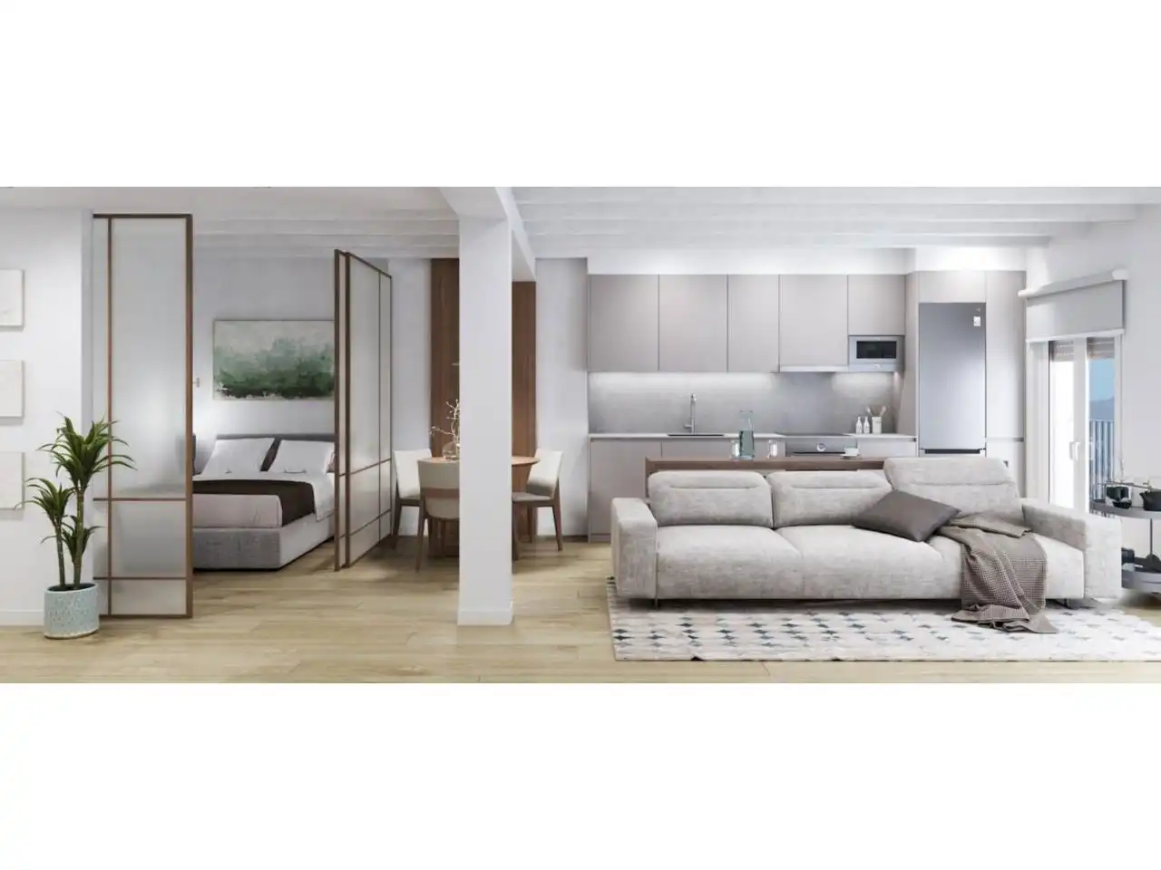 Wohnzimmer von Wohnung zum Verkauf in Donostia - San Sebastián  mit Heizung und Terrasse
