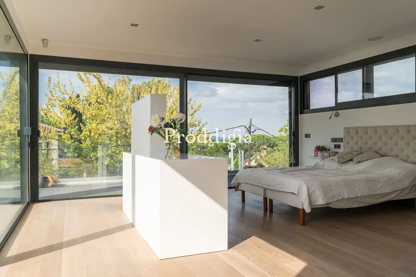 Bedroom of Houses for sale in Sant Cugat del Vallès  with Air Conditioner, Heating and Storage room