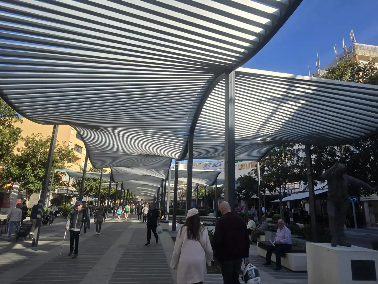 Vista exterior de Estudio en venta en Torremolinos con Aire acondicionado, Terraza y Amueblado