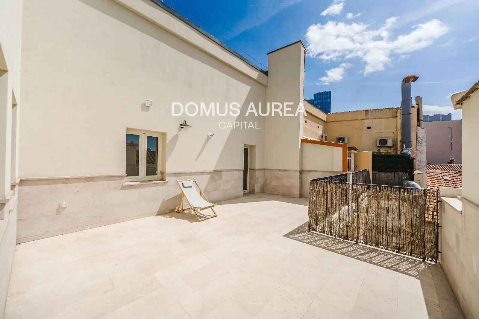 Terraza de Ático de alquiler en Madrid con Aire acondicionado, Calefacción y Parquet