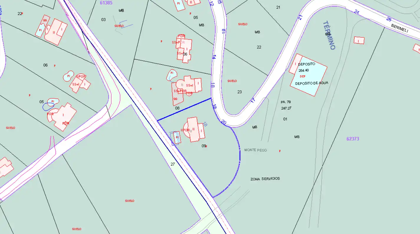 Terreno residencial en venta en Avenida Monte Pego-Benimeli 20, imagen 2