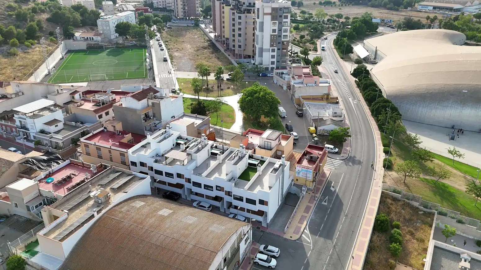 Vista exterior de Casa o chalet en venta en Cartagena