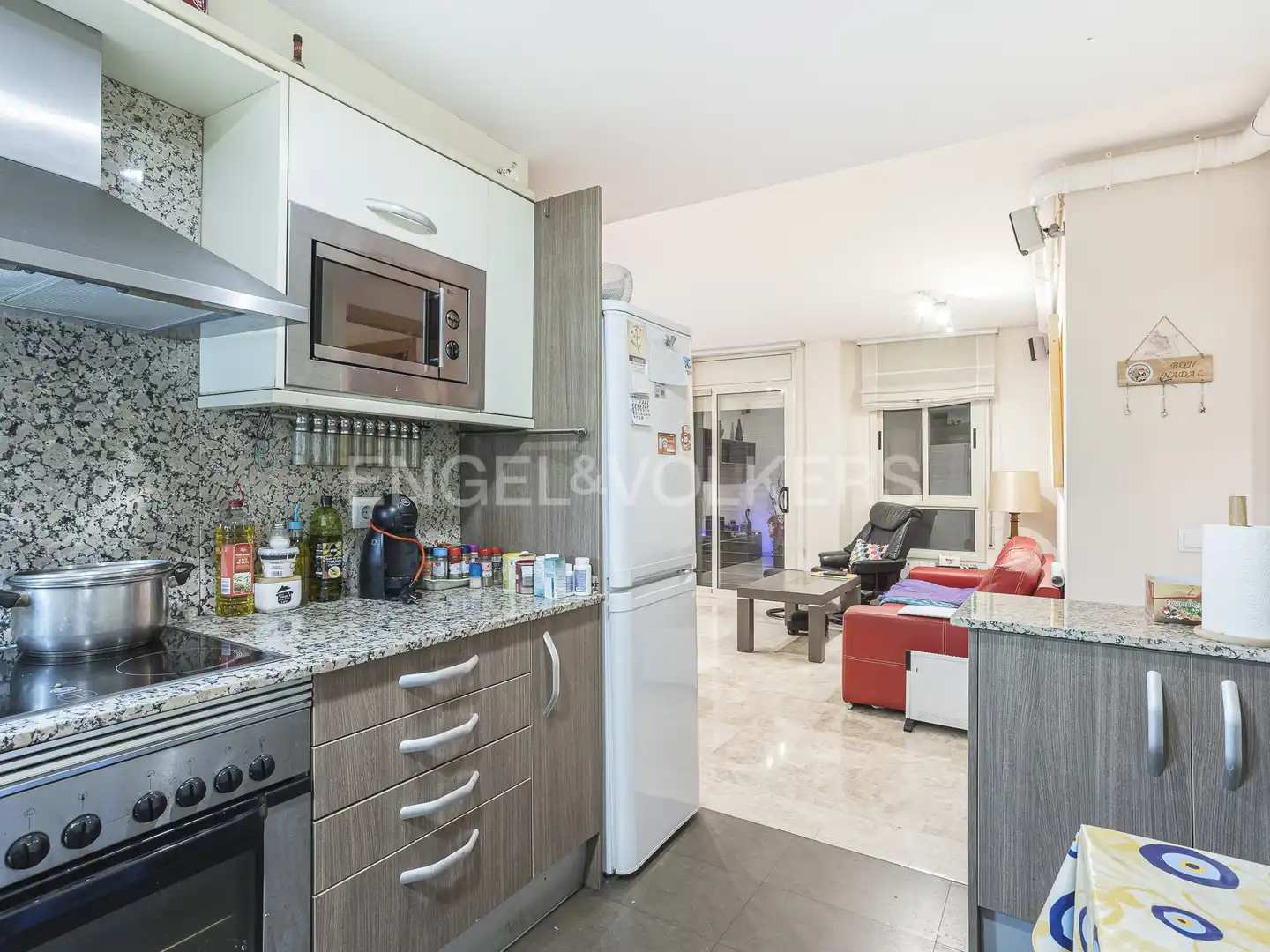Cuina de Pis en venda en Barcelona amb Calefacció, Parquet i Terrassa