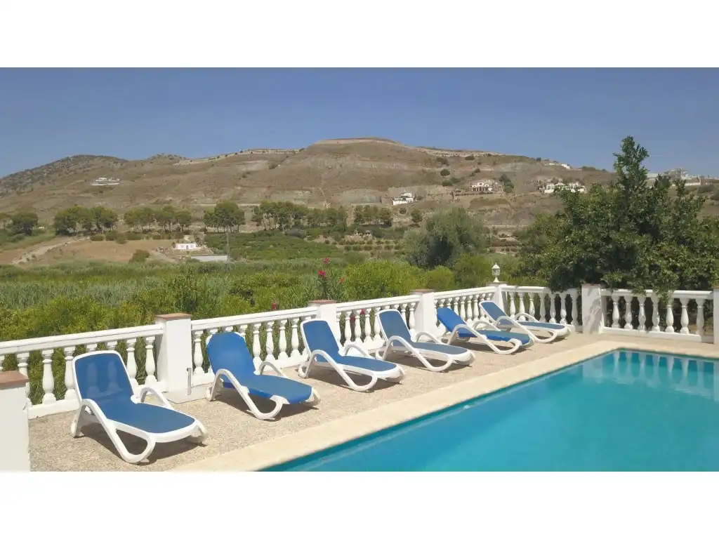 Piscina de Finca rústica en venta en Alhaurín El Grande con Jardín privado, Terraza y Piscina