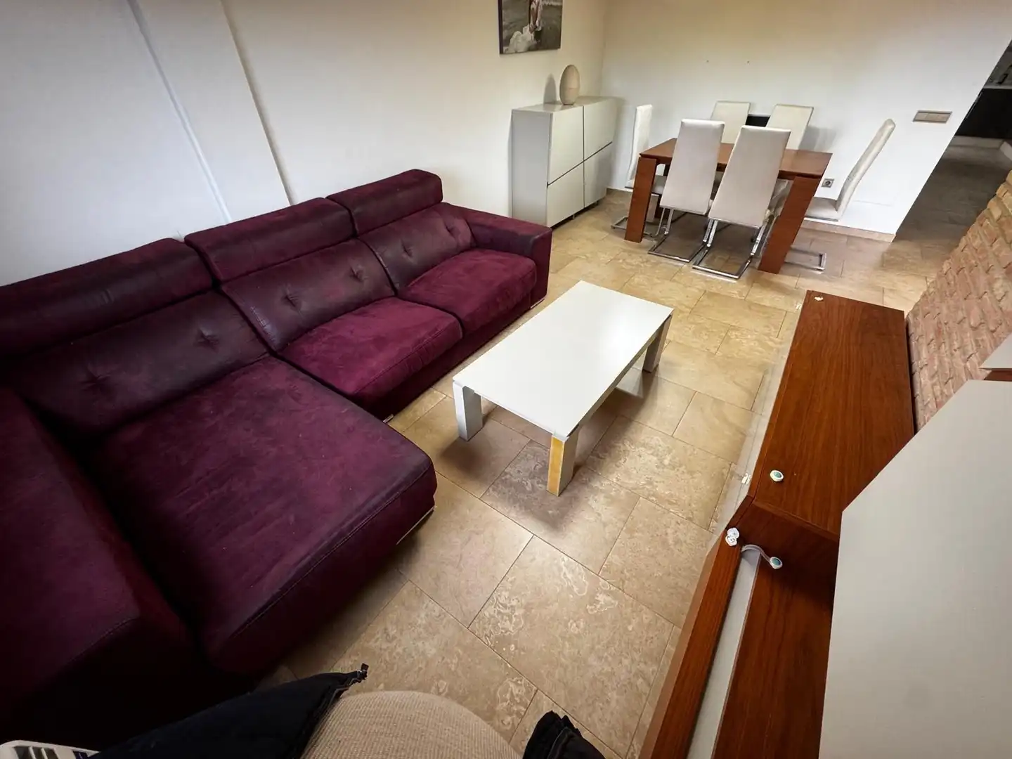 Sala d'estar de Casa adosada en venda en San Pedro del Pinatar amb Aire condicionat, Calefacció i Jardí privat