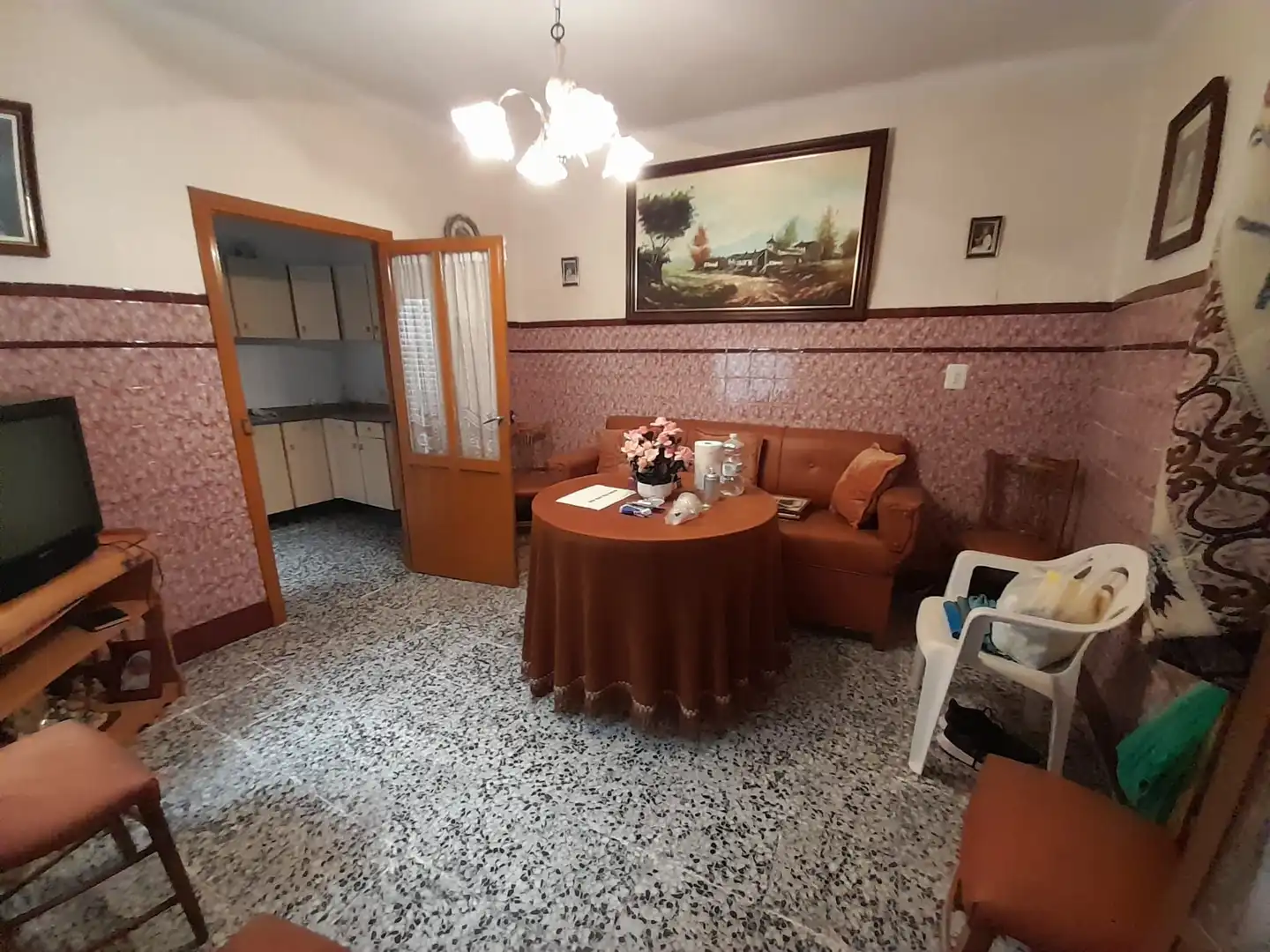 Living room of Detached homes for sale in Almodóvar del Campo  with Terrace and Storage room