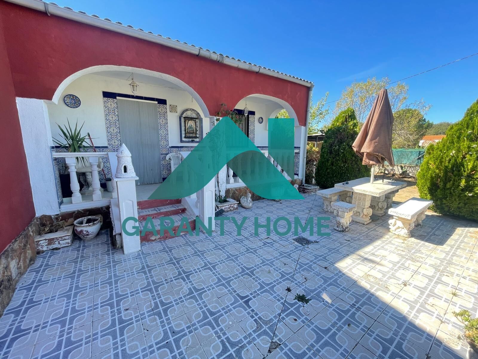 Exterior view of House or chalet for sale in Cáceres Capital  with Private garden and Swimming Pool