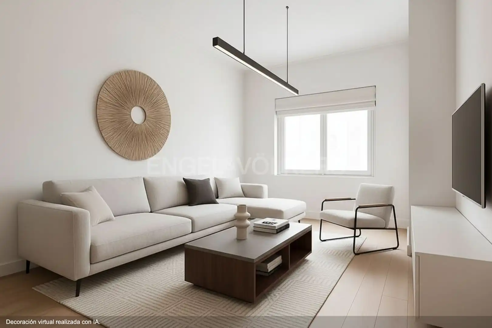 Wohnzimmer von Wohnungen zum Verkauf in Barcelona mit Heizung, Privatgarten und Terrasse