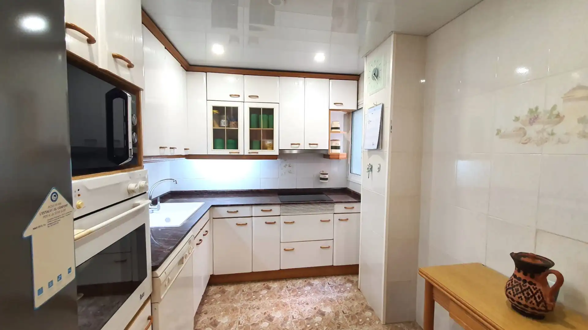 Kitchen of Flat for sale in Centre - Sant Josep - Sanfeliu