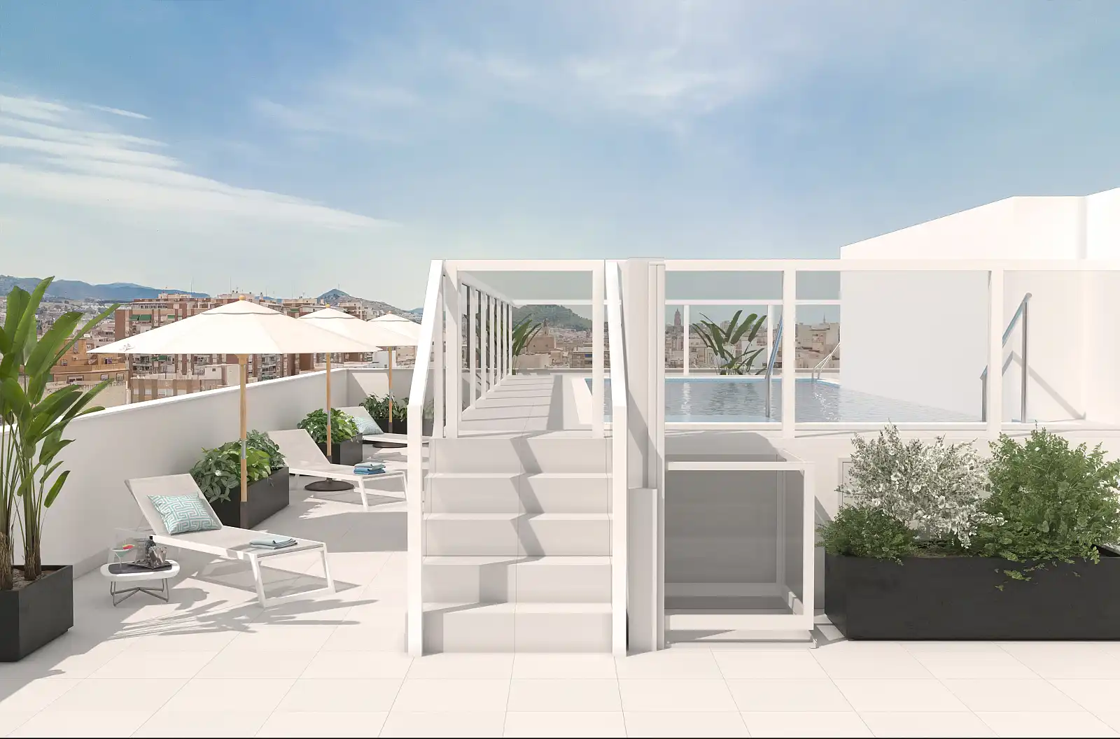 Appartement compact avec terrasse à vendre à Bailén - Miraflores, imagen 4