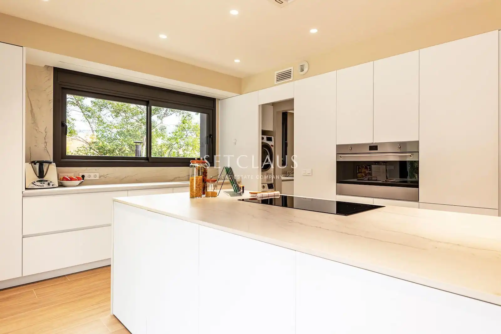 Cocina de Casa o chalet en venta en Tiana con Aire acondicionado, Calefacción y Terraza