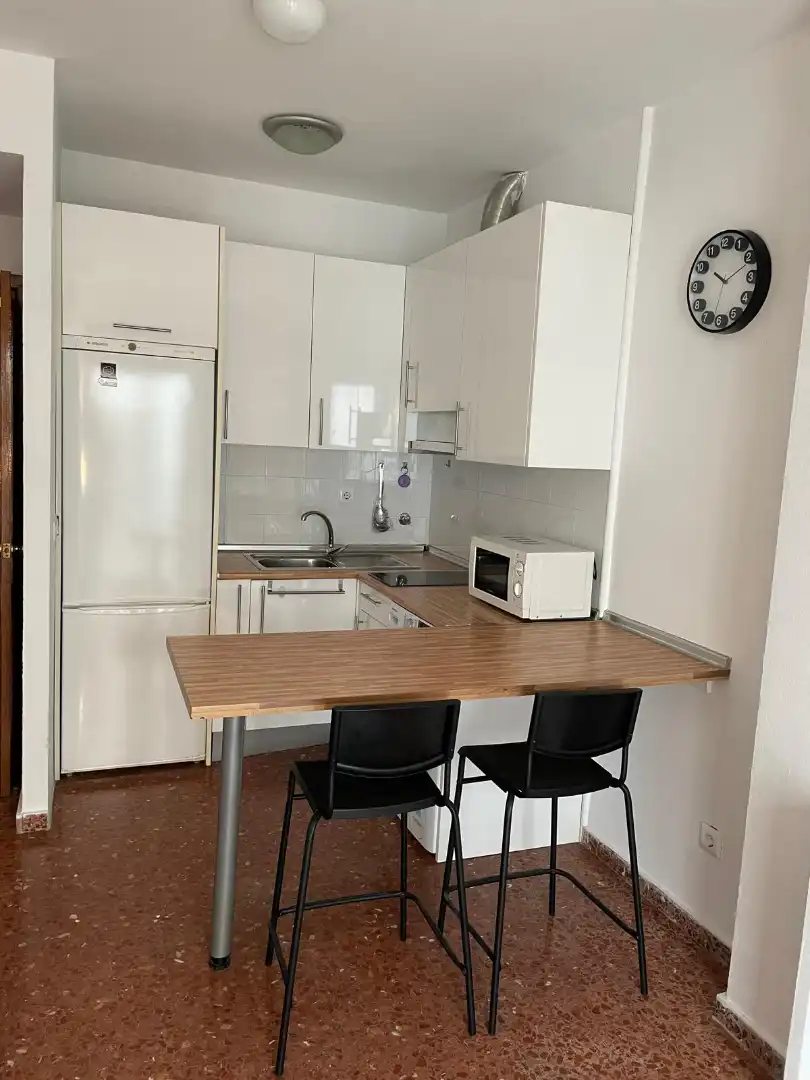 Cocina de Apartamento de alquiler en Jerez de la Frontera con Aire acondicionado, Amueblado y Balcón