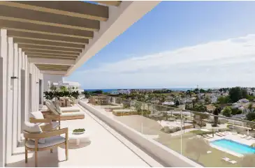 Terraza de Apartamento en venta en Dénia con Aire acondicionado y Domótica
