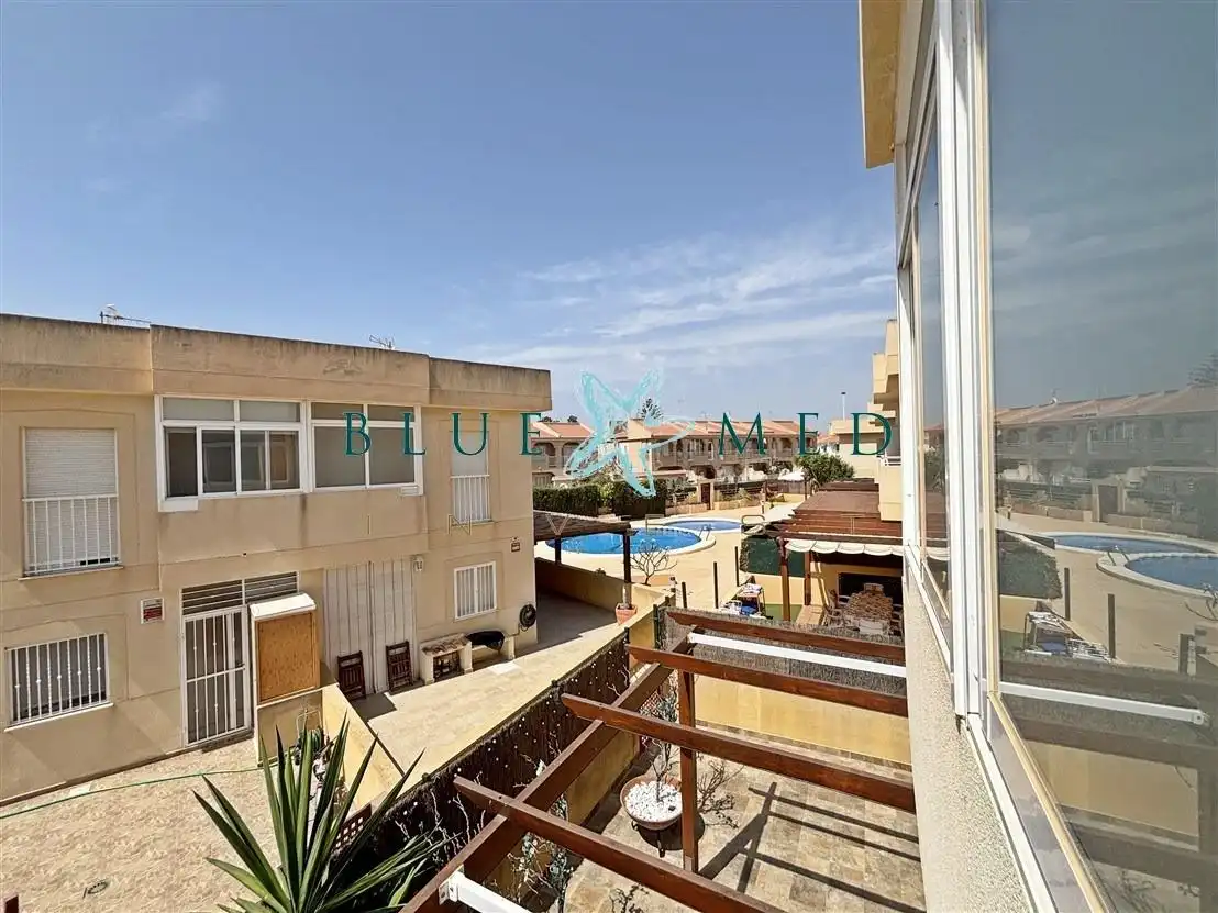 Exterior view of Duplexes for sale in Mazarrón  with Air Conditioner, Terrace and Storage room