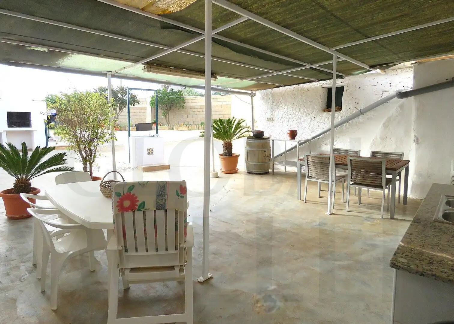 Terrassa de Casa o xalet en venda en Cartagena amb Jardí privat i Traster