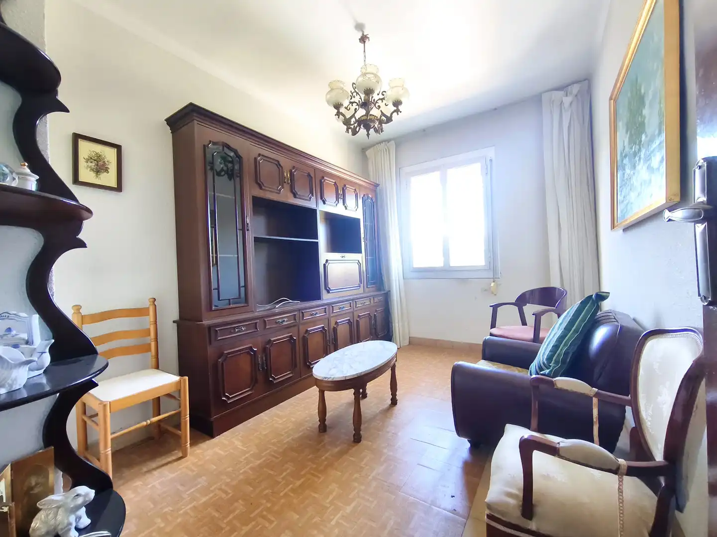 Living room of Flat for sale in  Logroño  with Parquet flooring