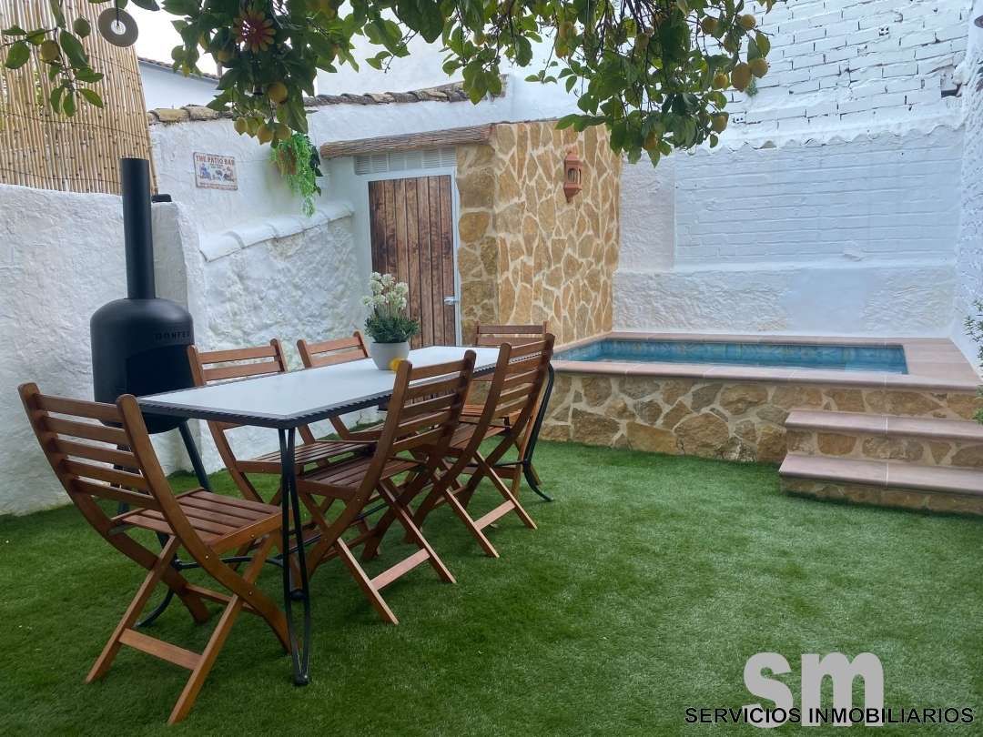 Jardí de Casa o xalet en venda en Algodonales amb Aire condicionat, Terrassa i Piscina