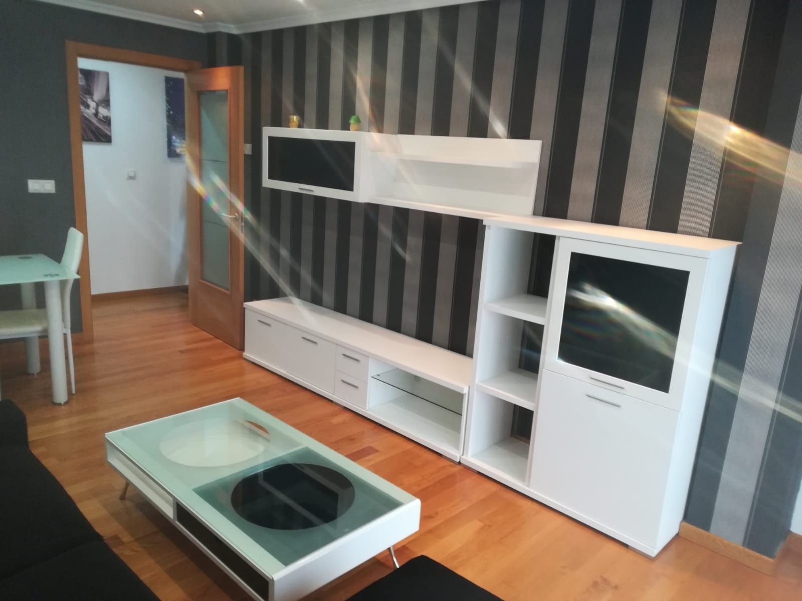 Sala d'estar de Pis de lloguer en Ourense Capital  amb Calefacció, Terrassa i Traster