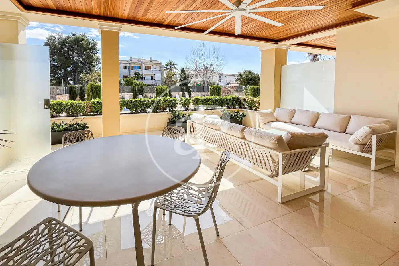 Terrasse von Wohnung zur Miete in Pollença mit Klimaanlage, Heizung und Terrasse