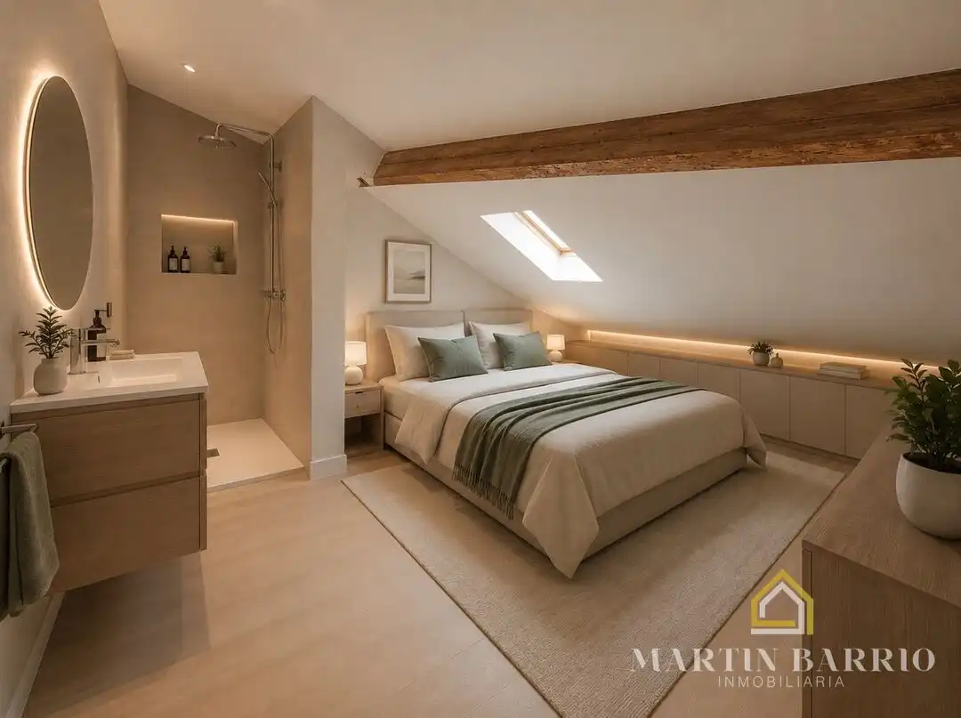 Habitación de Casa o chalet en venta en Bilbao  con Aire acondicionado, Calefacción y Jardín privado