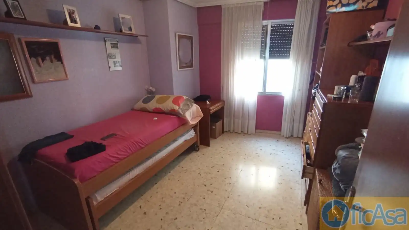 Habitación de Apartamento en venta en Castellón de la Plana / Castelló de la Plana con Aire acondicionado y Balcón