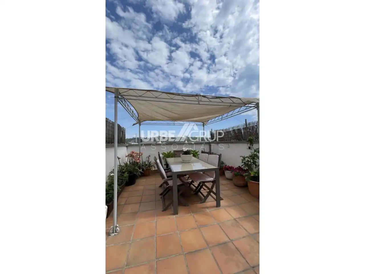 Terrace of Flat for sale in Sant Andreu de la Barca  with Heating, Terrace and Storage room