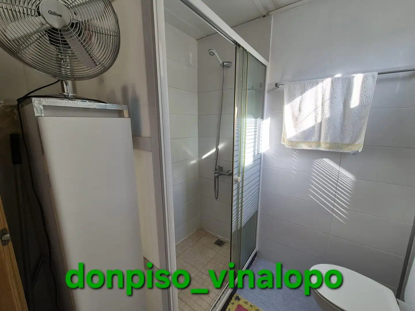 Baño de Finca rústica en venta en Tibi con Aire acondicionado, Calefacción y Jardín privado