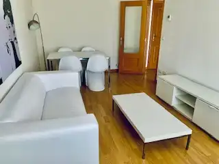 Wohnzimmer von Wohnungen zur Miete in San Andrés del Rabanedo mit Heizung, Parkett und Terrasse