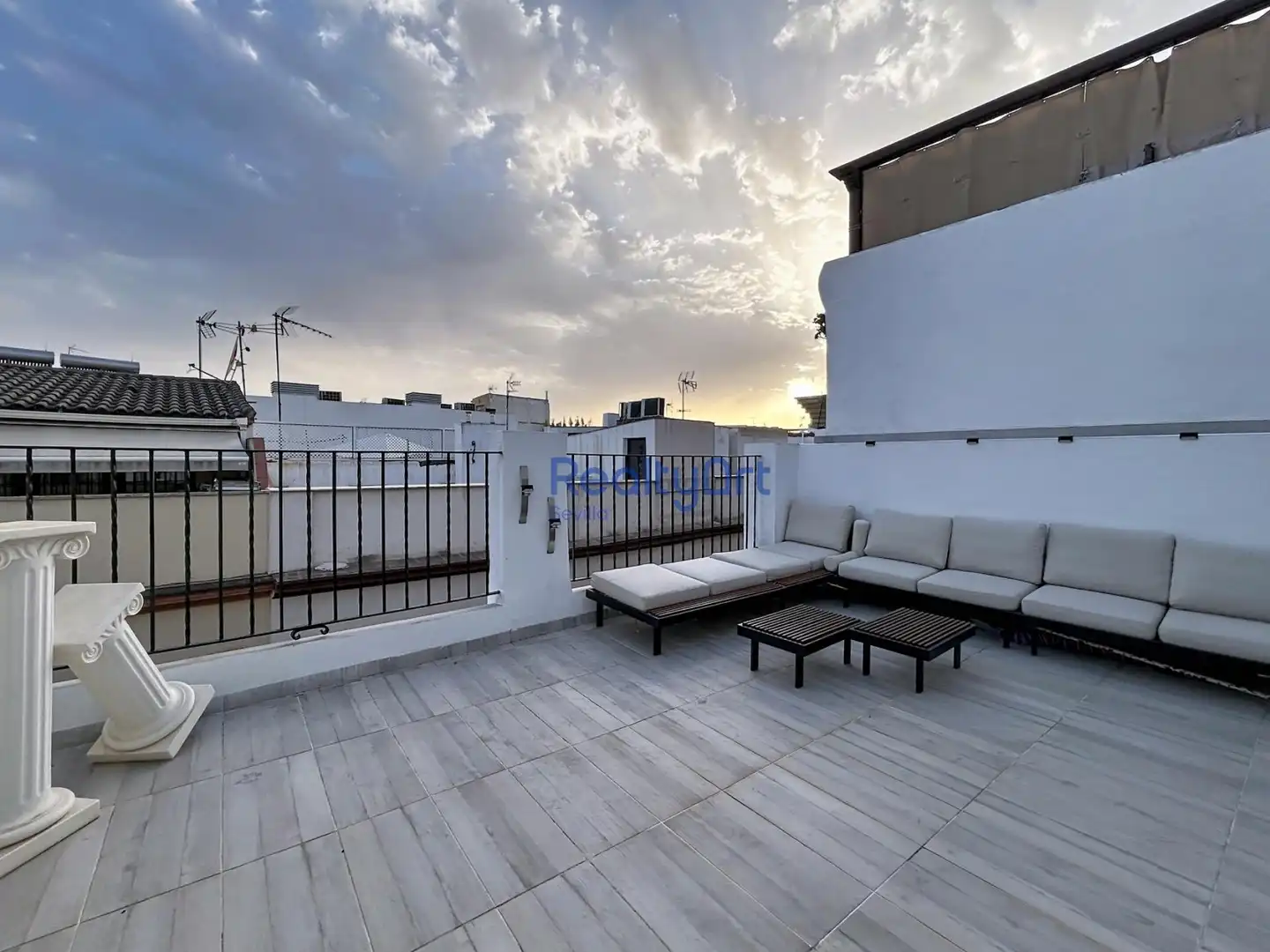 Terrace of Attic for sale in Sevilla  with Air Conditioner, Terrace and Furnished