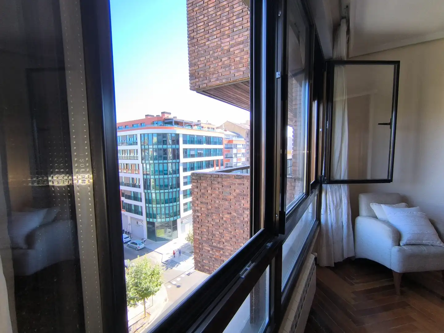 Schlafzimmer von Wohnung zum Verkauf in Palencia mit Heizung, Terrasse und Ofen