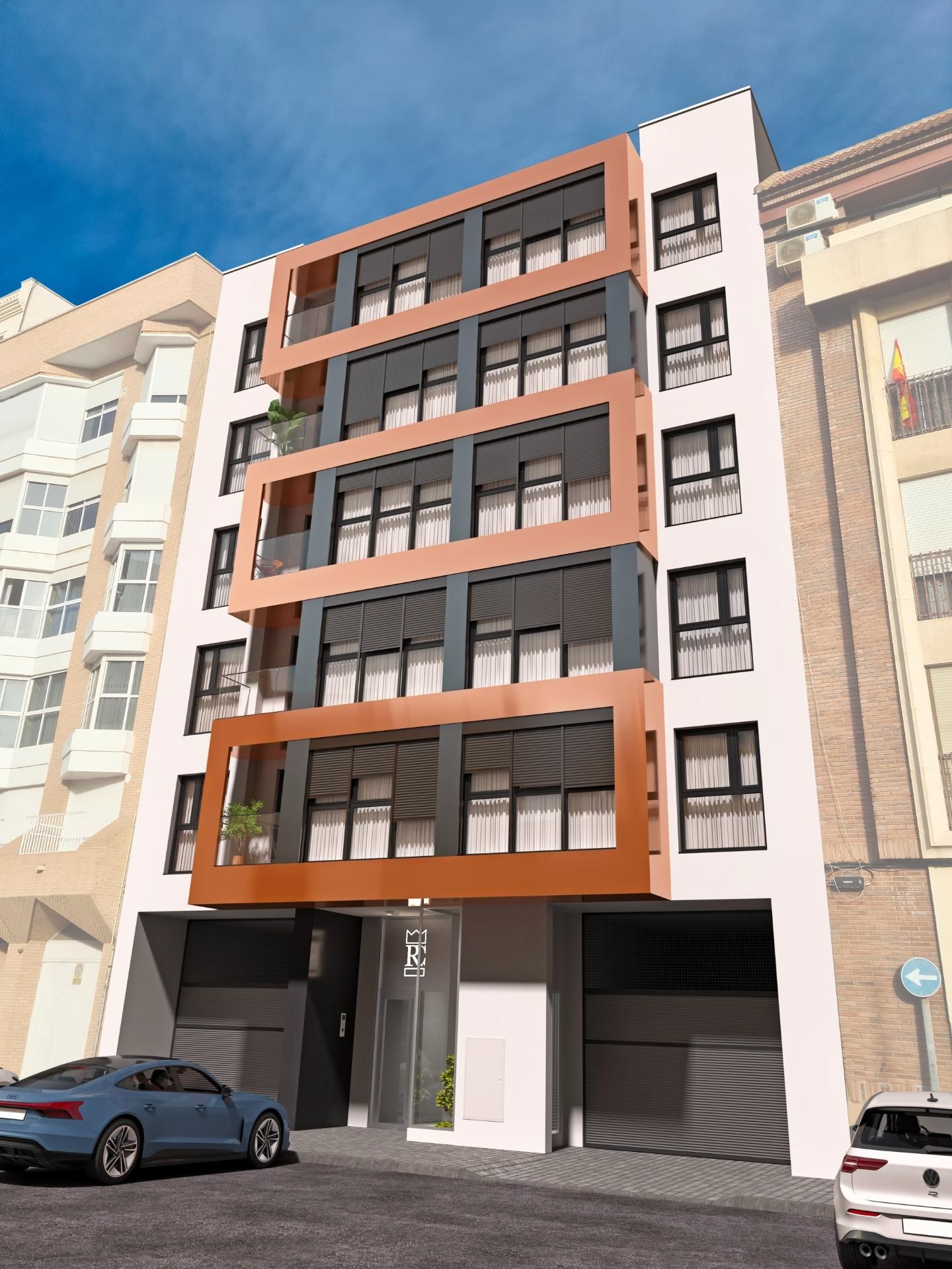 Exterior view of Flat for sale in Cartagena  with Air Conditioner and Storage room