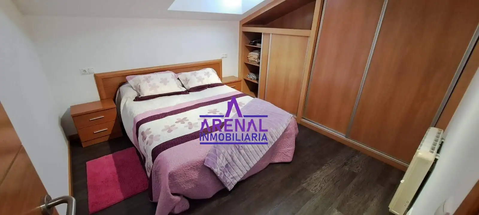 Habitación de Ático de alquiler en A Pobra do Caramiñal con Calefacción y Amueblado