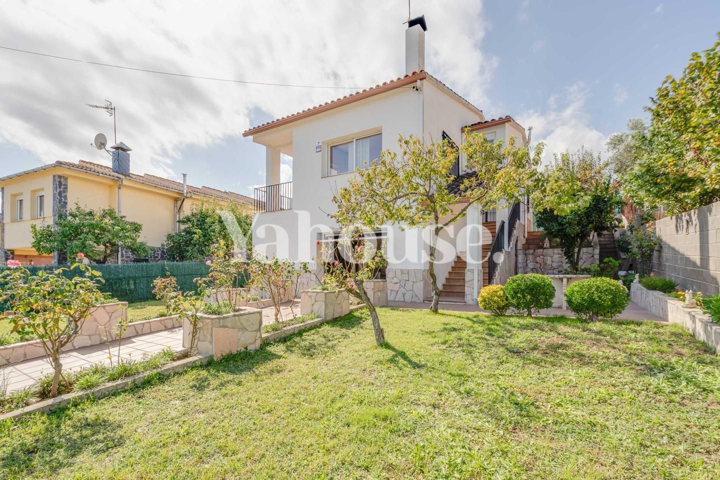 Vista exterior de Casa o xalet en venda en Tordera amb Calefacció i Balcó