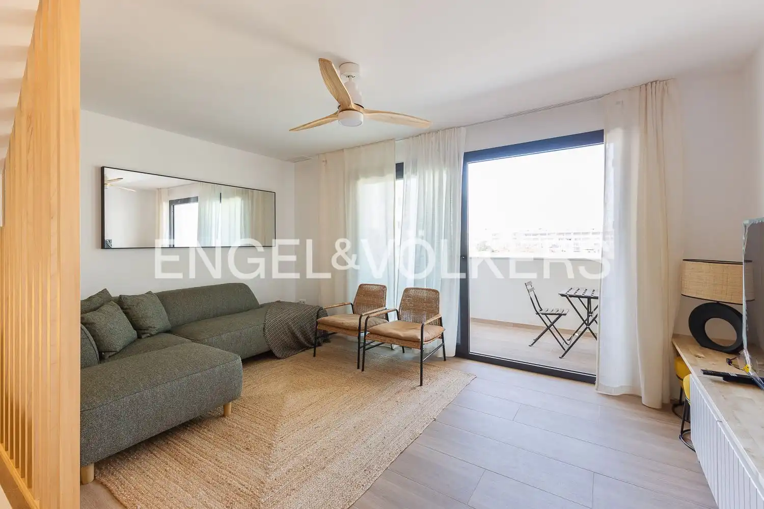 Sala d'estar de Casa o xalet de lloguer en Puçol amb Aire condicionat, Calefacció i Jardí privat