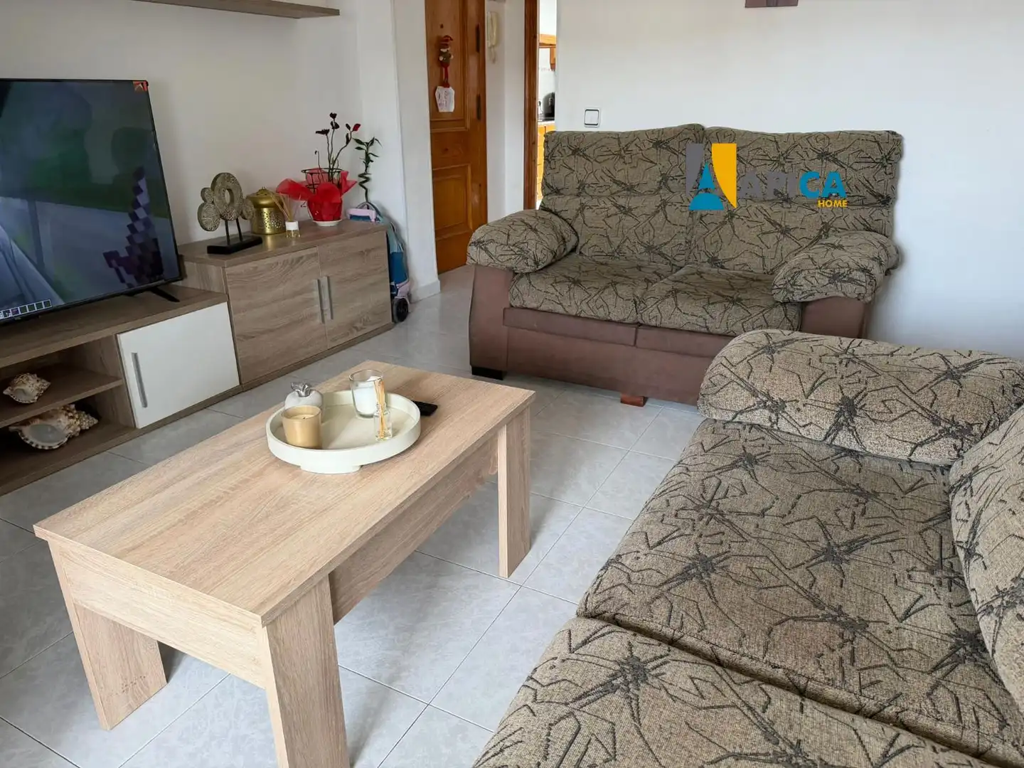 Wohnzimmer von Wohnung zum Verkauf in Barbate mit Möbliert
