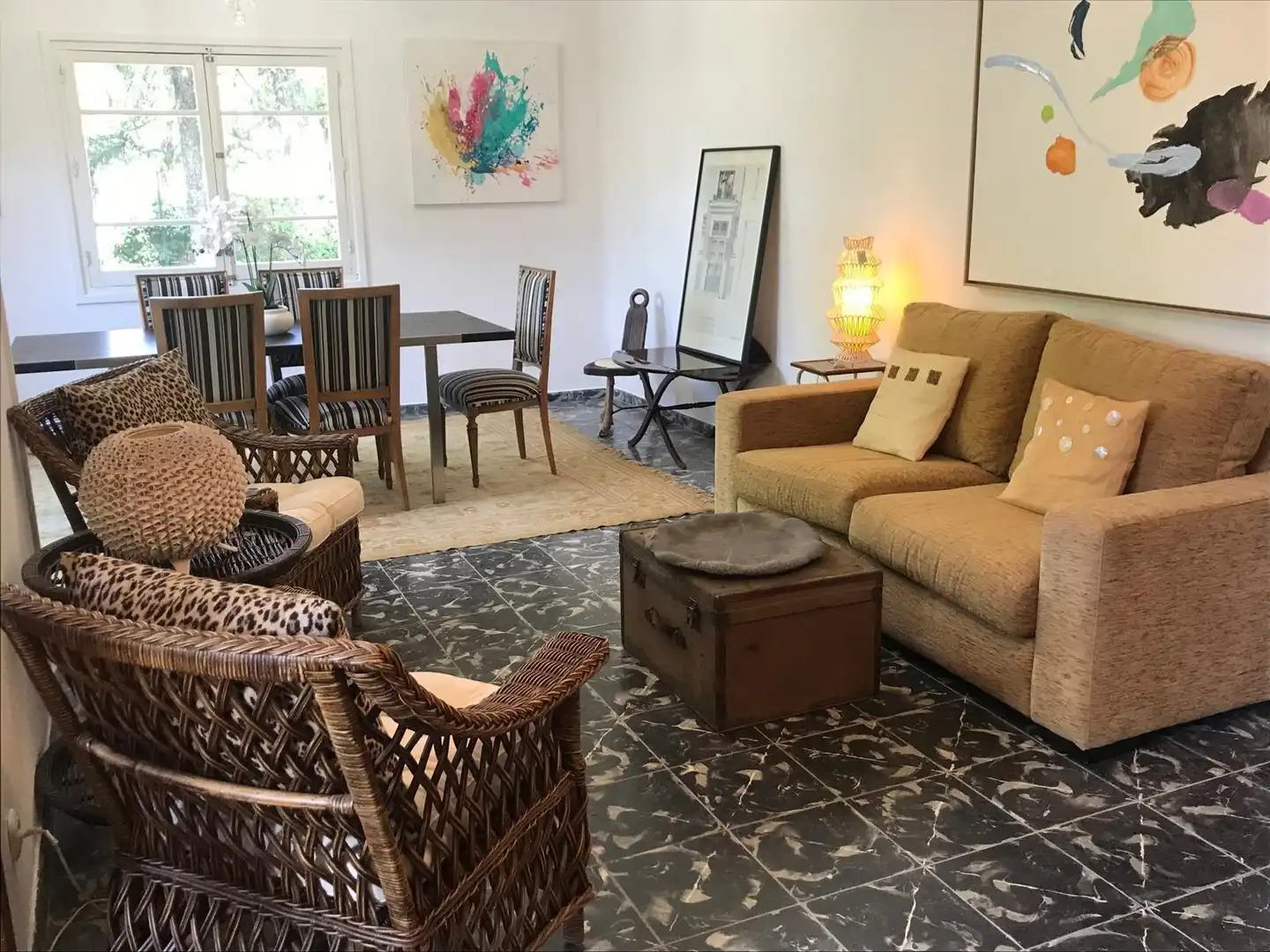 Living room of Houses for rent in Torrelodones  with Heating, Private garden and Swimming Pool