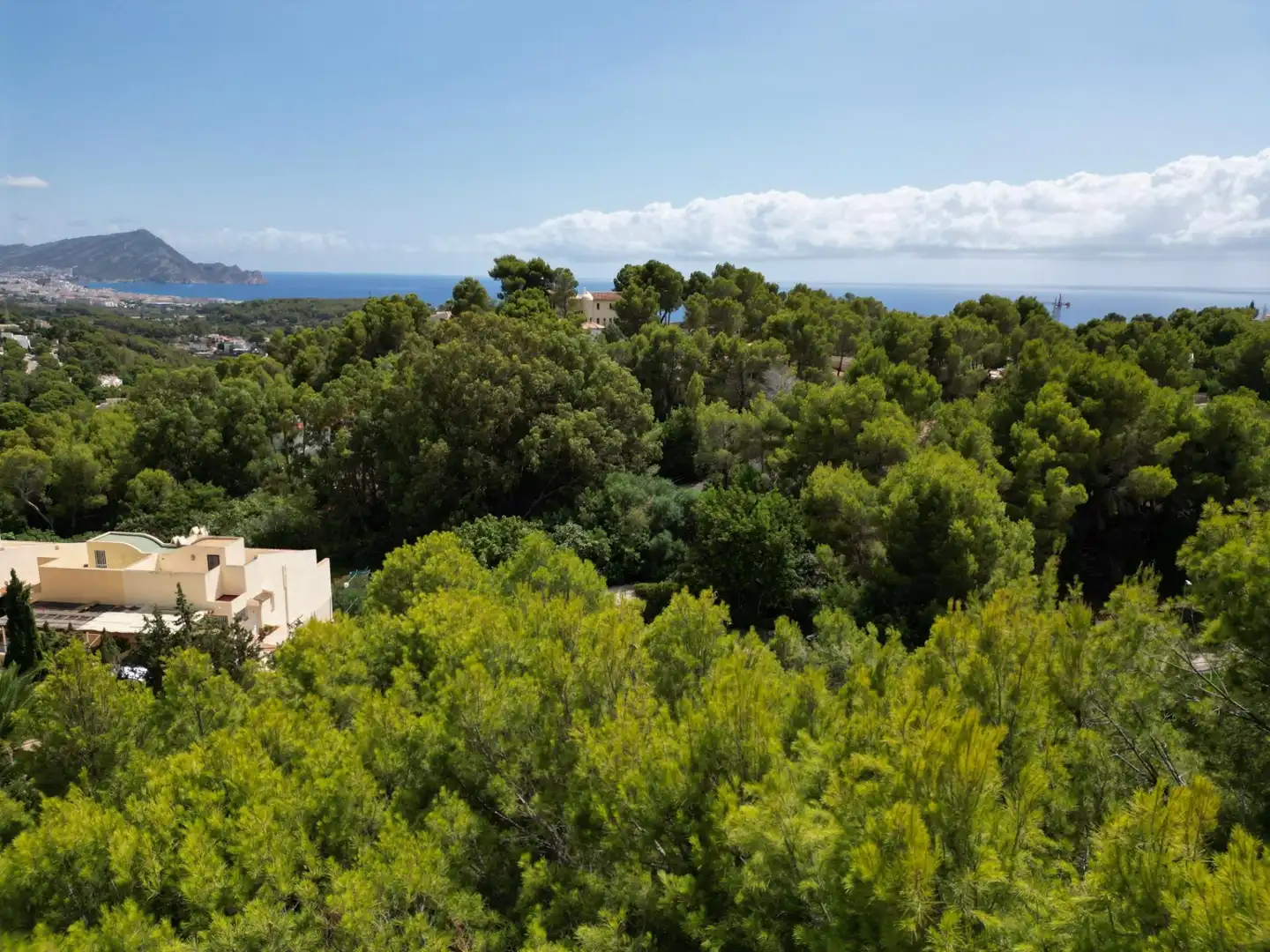 Vista exterior de Casa o xalet en venda en Altea