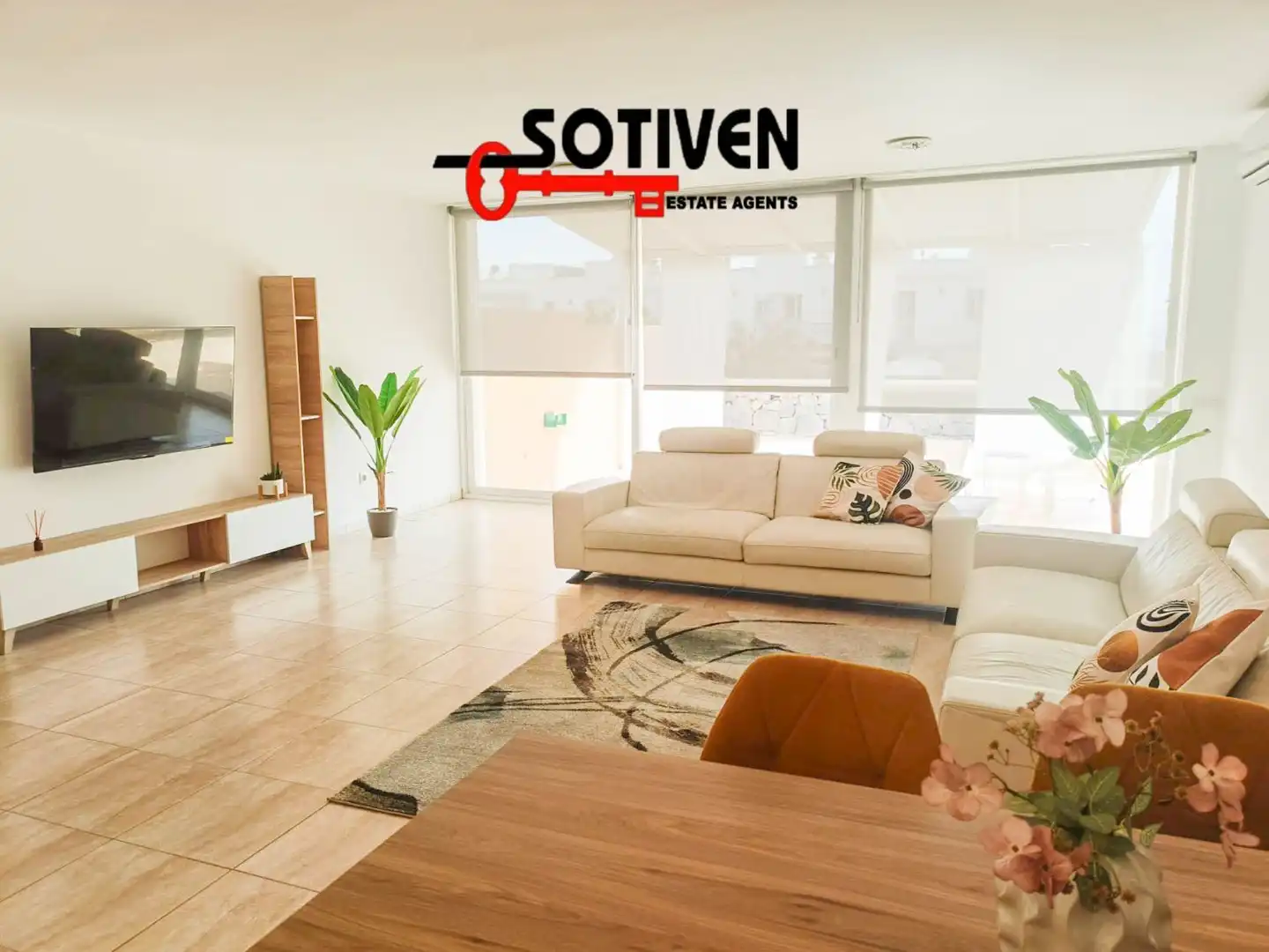 Sala de estar de Casa o chalet de alquiler en Adeje con Terraza