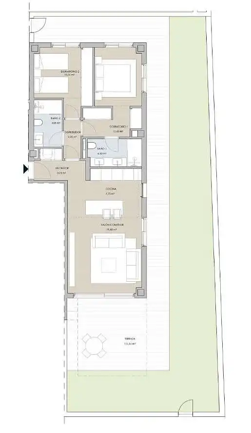 Apartament amb ascensor en venda a El Pinillo, imagen 15