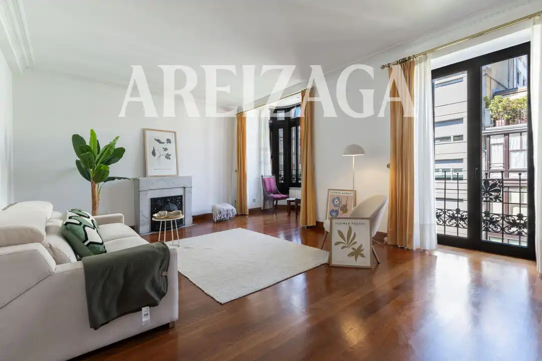 Sala de estar de Piso en venta en Gros