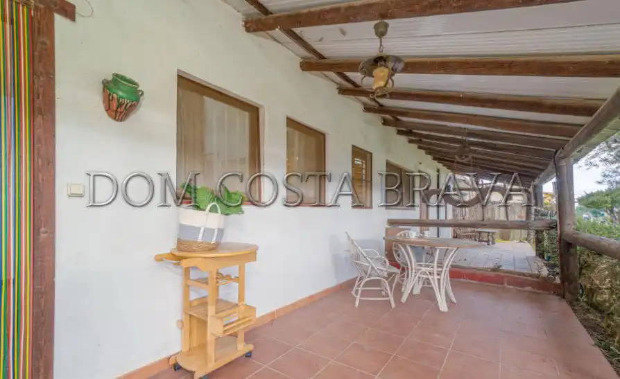 Terrassa de Casa o xalet en venda en Viladamat amb Aire condicionat, Calefacció i Moblat
