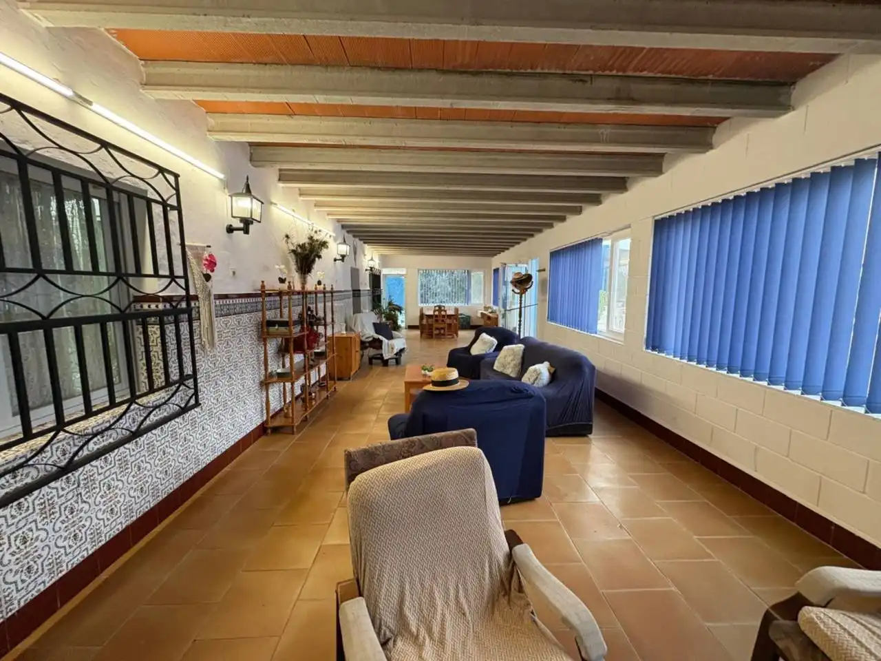 Sala de estar de Casa o chalet en venta en Ibi con Jardín privado y Piscina