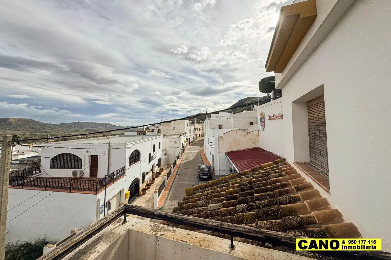 Vista exterior de Piso en venta en Lucainena de las Torres con Terraza