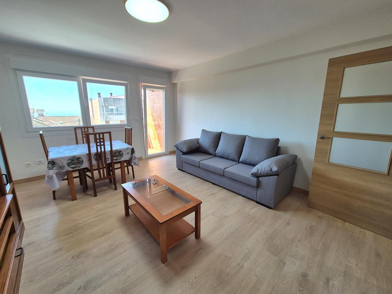 Living room of Flat to rent in Nigrán  with Terrace and Furnished