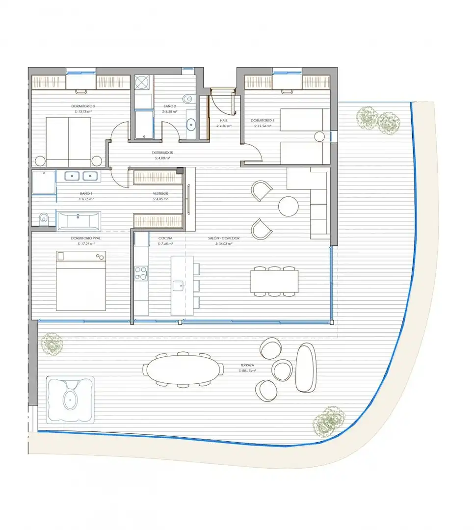 Apartament amb ascensor en venda a Torreblanca del Sol, imagen 36